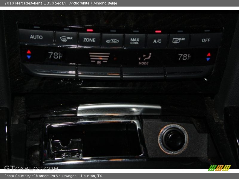 Arctic White / Almond Beige 2010 Mercedes-Benz E 350 Sedan
