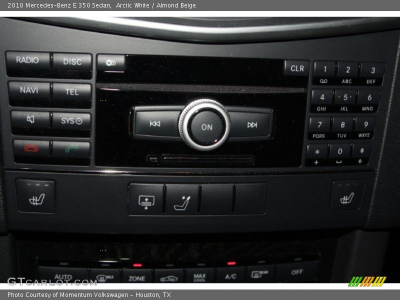 Arctic White / Almond Beige 2010 Mercedes-Benz E 350 Sedan