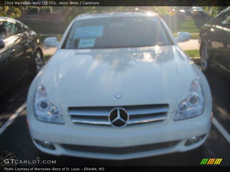 Arctic White / Cashmere 2009 Mercedes-Benz CLS 550