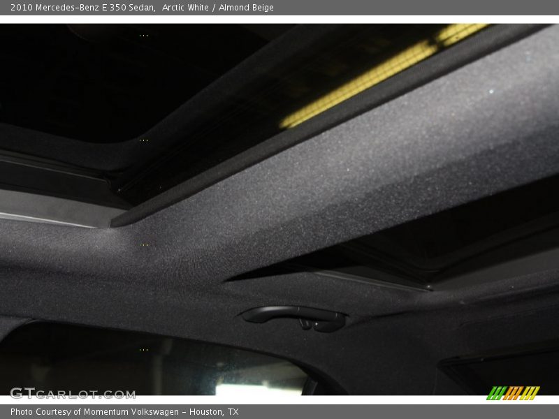 Arctic White / Almond Beige 2010 Mercedes-Benz E 350 Sedan