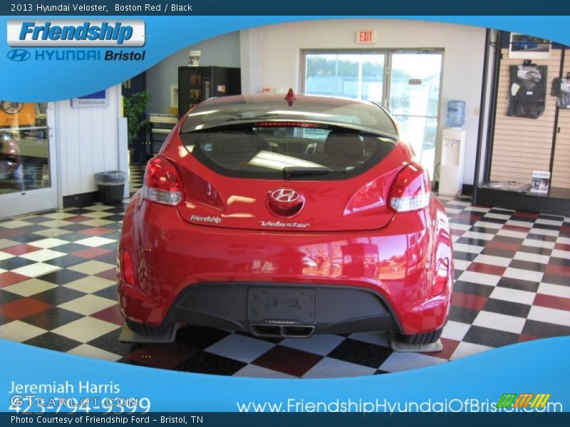 Boston Red / Black 2013 Hyundai Veloster