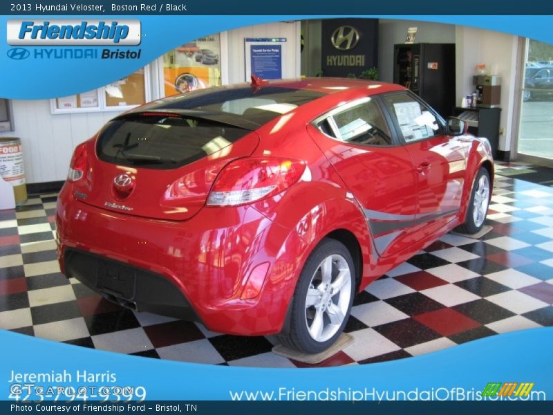 Boston Red / Black 2013 Hyundai Veloster