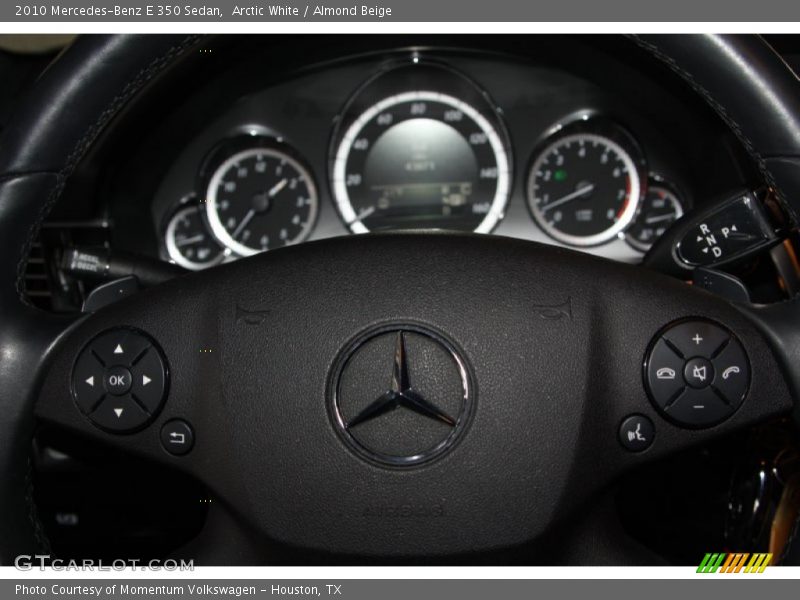 Arctic White / Almond Beige 2010 Mercedes-Benz E 350 Sedan