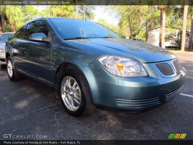 Silver Green Metallic / Ebony 2009 Pontiac G5