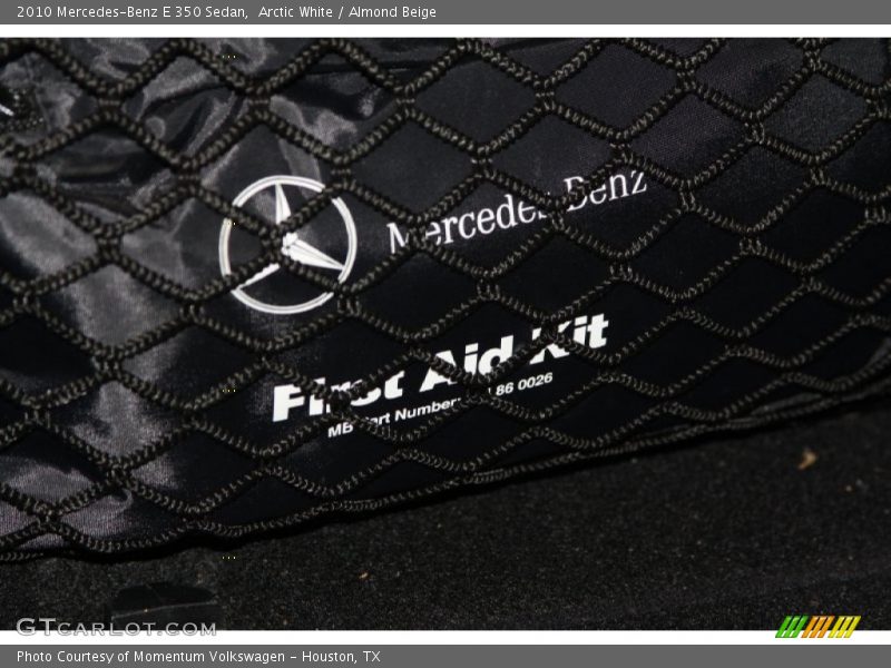 Arctic White / Almond Beige 2010 Mercedes-Benz E 350 Sedan