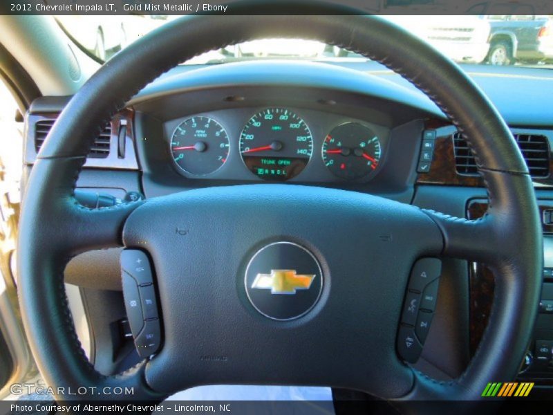 Gold Mist Metallic / Ebony 2012 Chevrolet Impala LT
