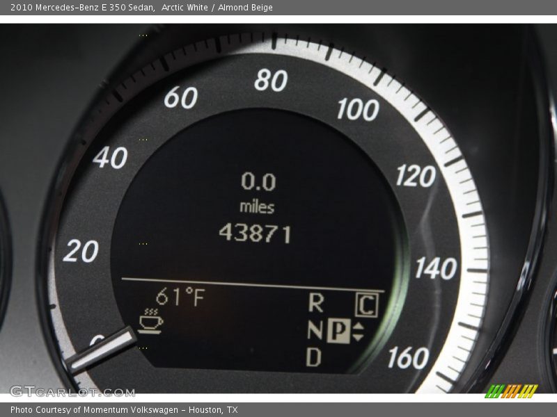 Arctic White / Almond Beige 2010 Mercedes-Benz E 350 Sedan
