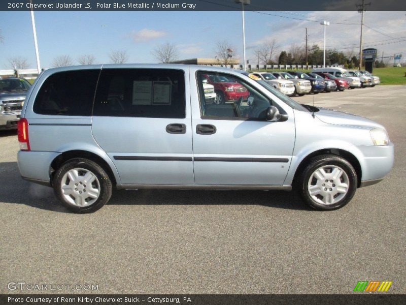 Polar Blue Metallic / Medium Gray 2007 Chevrolet Uplander LS