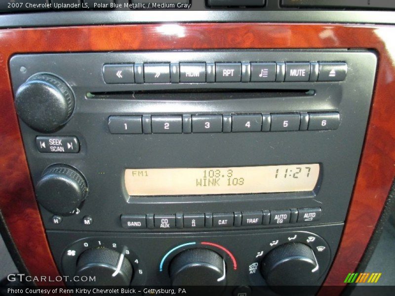Polar Blue Metallic / Medium Gray 2007 Chevrolet Uplander LS
