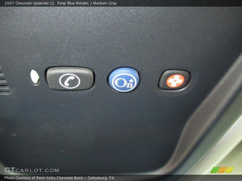 Polar Blue Metallic / Medium Gray 2007 Chevrolet Uplander LS