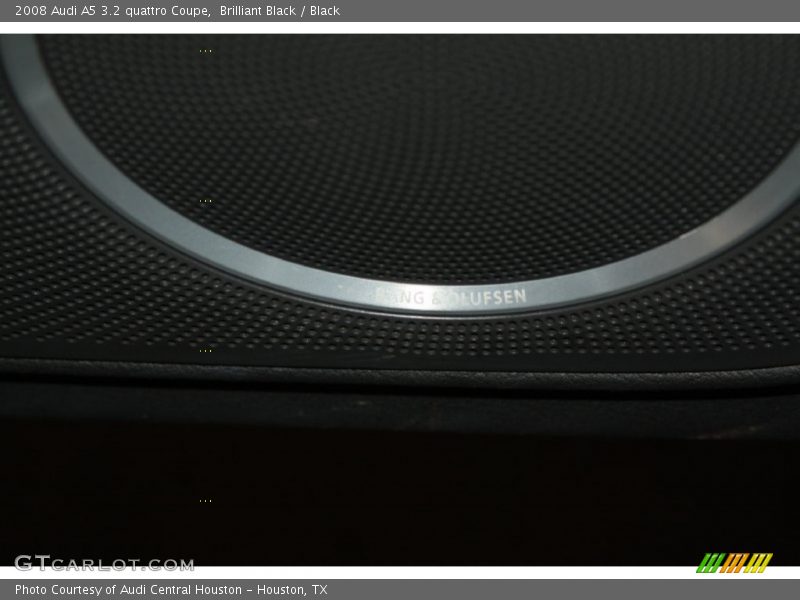 Brilliant Black / Black 2008 Audi A5 3.2 quattro Coupe