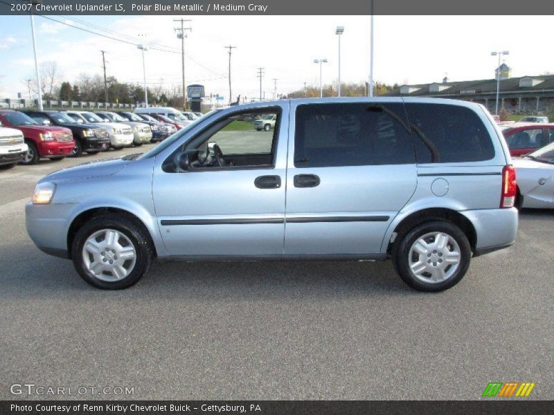 Polar Blue Metallic / Medium Gray 2007 Chevrolet Uplander LS
