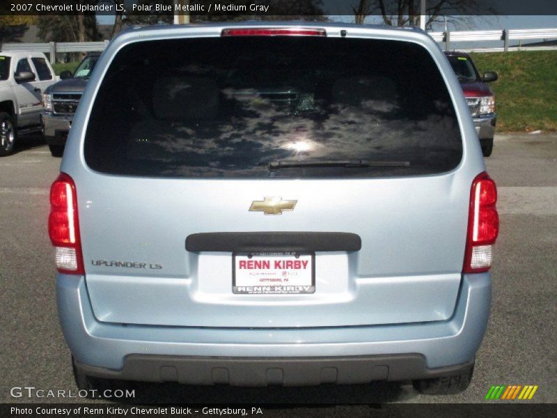 Polar Blue Metallic / Medium Gray 2007 Chevrolet Uplander LS