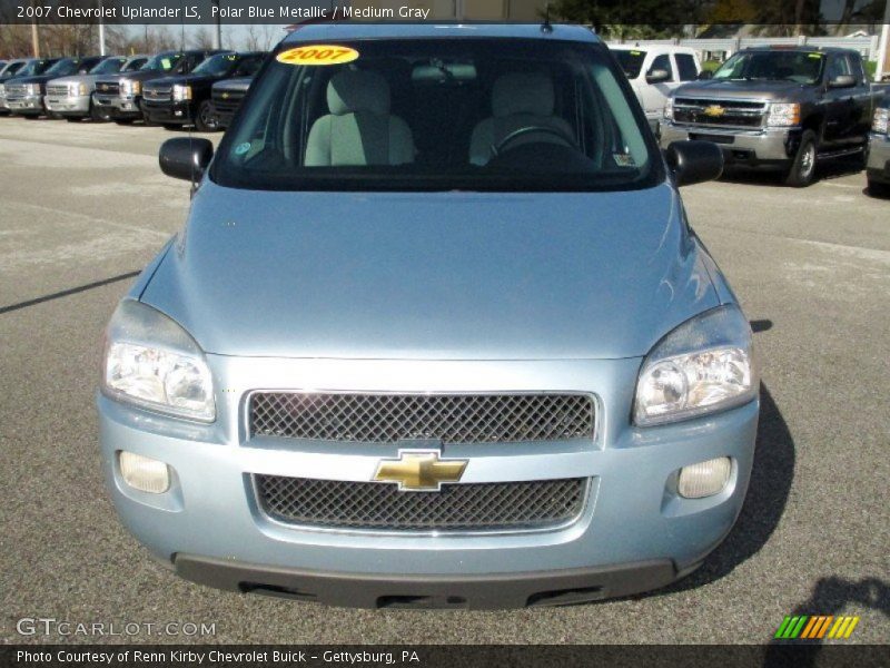 Polar Blue Metallic / Medium Gray 2007 Chevrolet Uplander LS