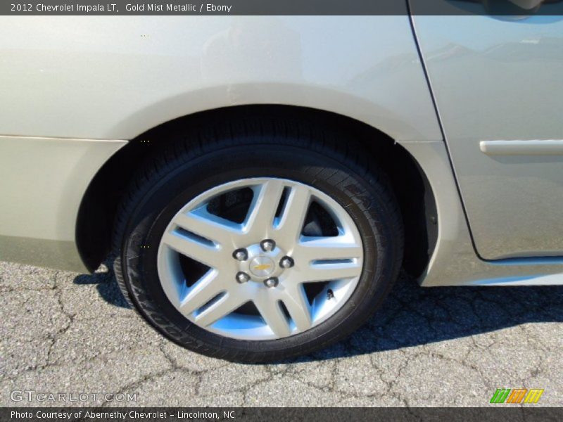 Gold Mist Metallic / Ebony 2012 Chevrolet Impala LT