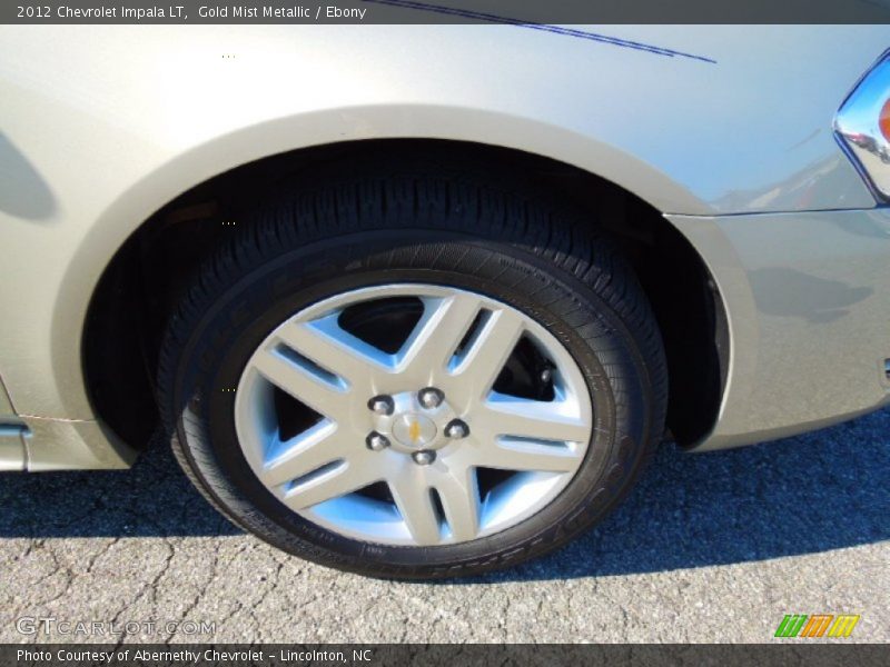 Gold Mist Metallic / Ebony 2012 Chevrolet Impala LT