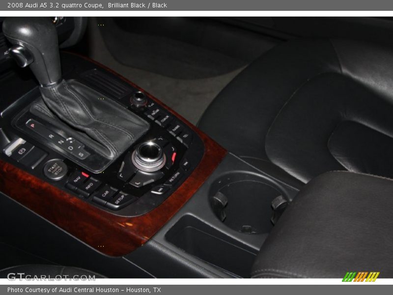 Brilliant Black / Black 2008 Audi A5 3.2 quattro Coupe