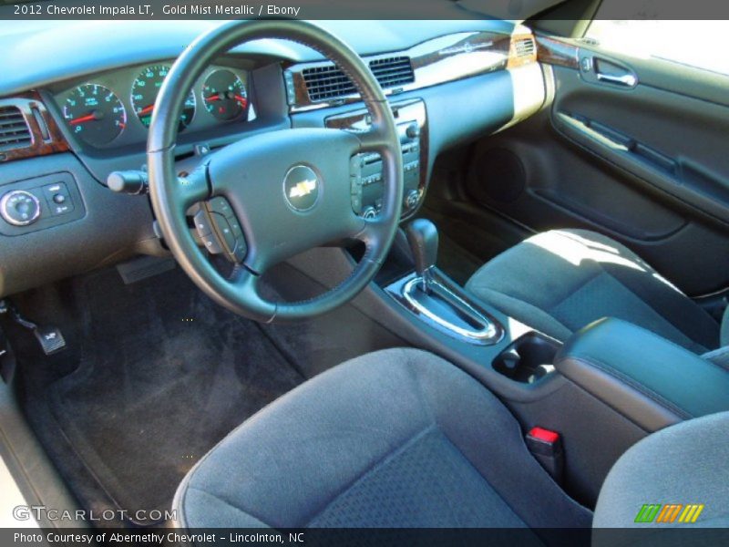 Gold Mist Metallic / Ebony 2012 Chevrolet Impala LT