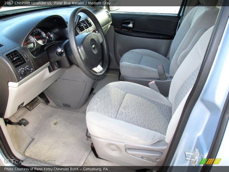 Polar Blue Metallic / Medium Gray 2007 Chevrolet Uplander LS
