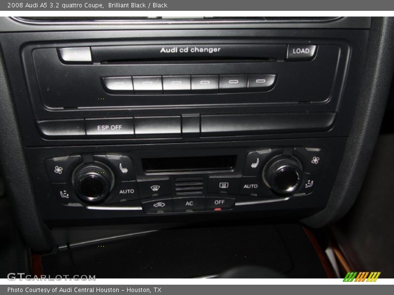 Brilliant Black / Black 2008 Audi A5 3.2 quattro Coupe