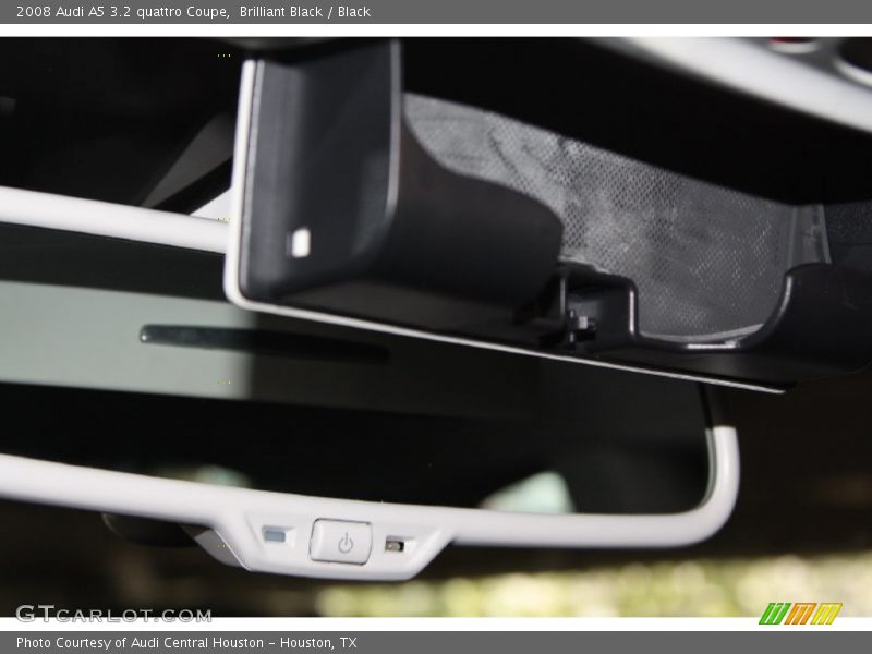 Brilliant Black / Black 2008 Audi A5 3.2 quattro Coupe