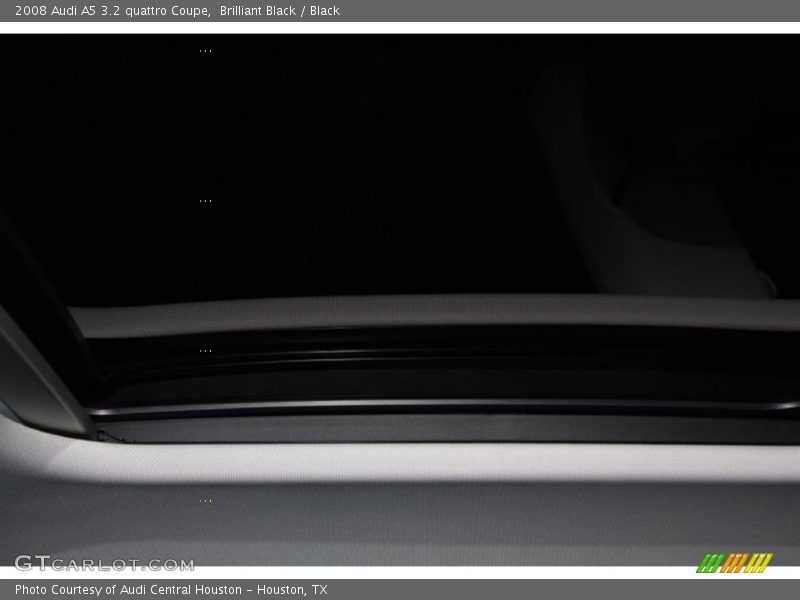 Brilliant Black / Black 2008 Audi A5 3.2 quattro Coupe