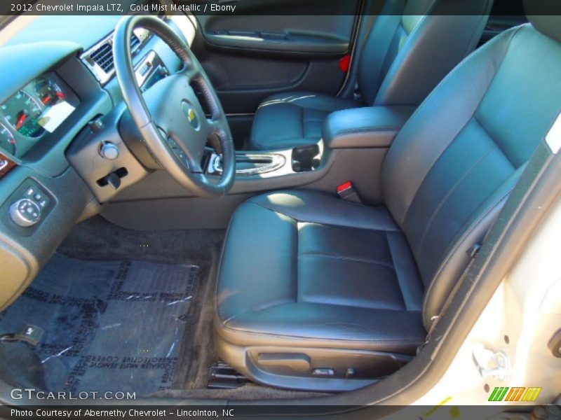 Gold Mist Metallic / Ebony 2012 Chevrolet Impala LTZ