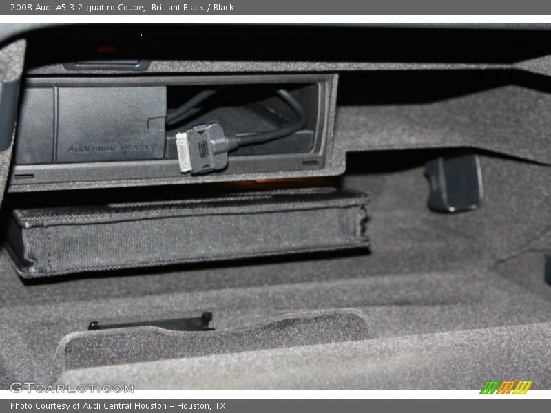 Brilliant Black / Black 2008 Audi A5 3.2 quattro Coupe