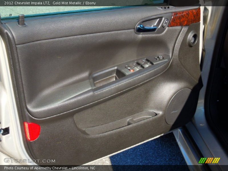 Gold Mist Metallic / Ebony 2012 Chevrolet Impala LTZ