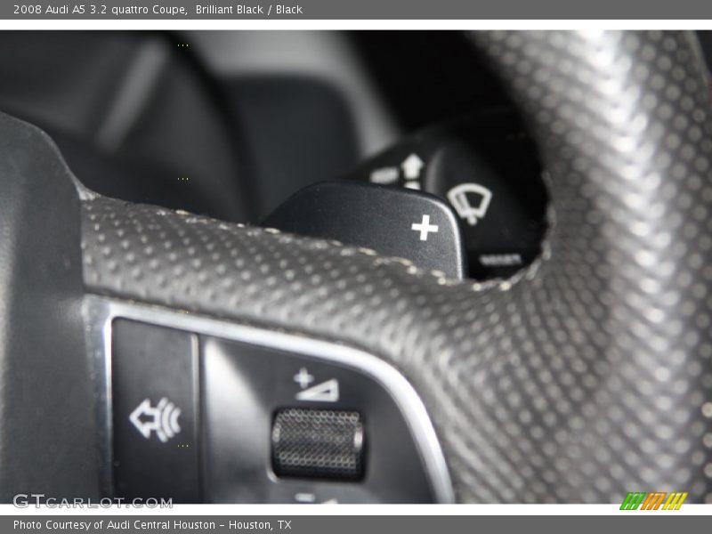 Brilliant Black / Black 2008 Audi A5 3.2 quattro Coupe