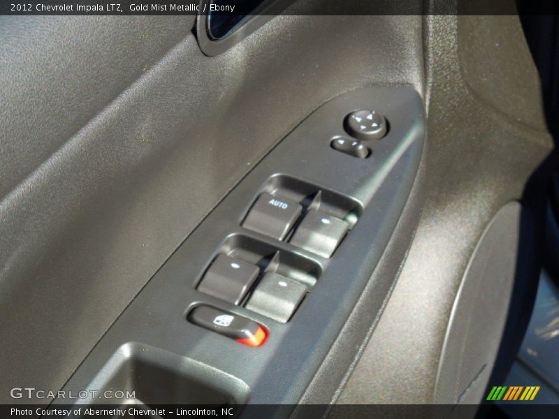 Gold Mist Metallic / Ebony 2012 Chevrolet Impala LTZ
