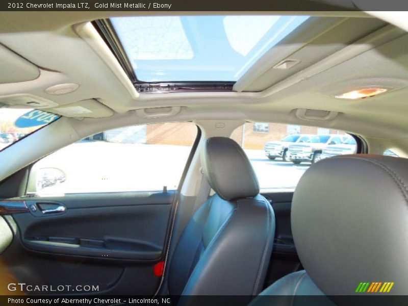 Gold Mist Metallic / Ebony 2012 Chevrolet Impala LTZ