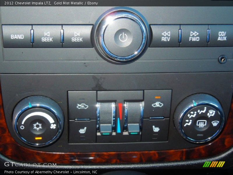 Gold Mist Metallic / Ebony 2012 Chevrolet Impala LTZ