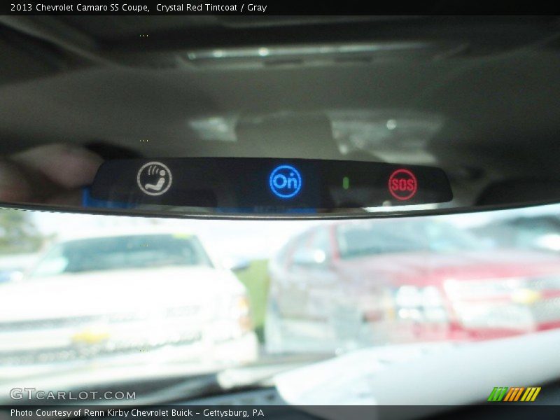 Crystal Red Tintcoat / Gray 2013 Chevrolet Camaro SS Coupe