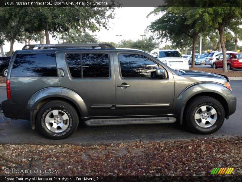 Storm Grey Metallic / Graphite 2006 Nissan Pathfinder SE