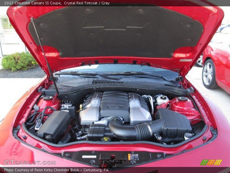 Crystal Red Tintcoat / Gray 2013 Chevrolet Camaro SS Coupe