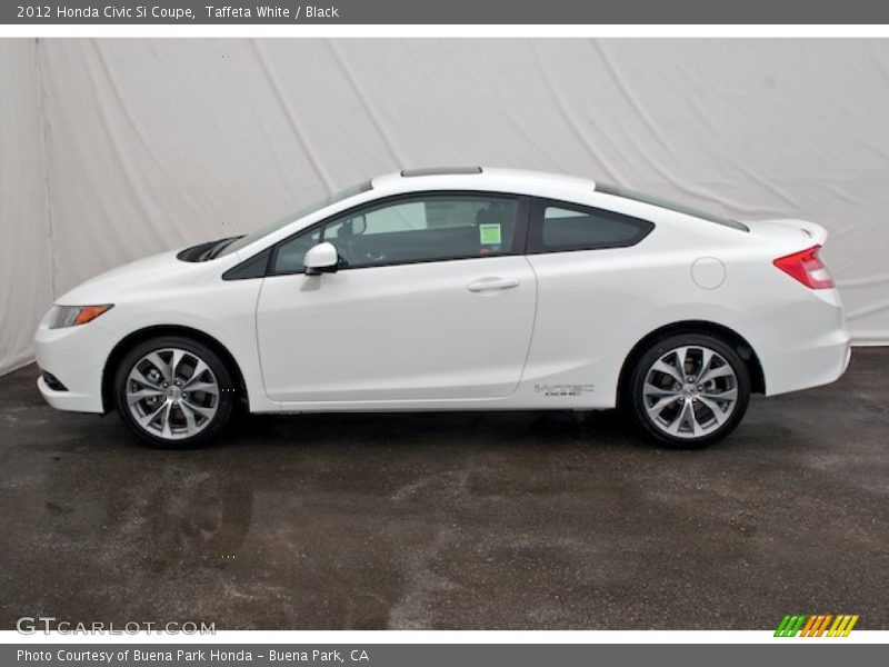 Taffeta White / Black 2012 Honda Civic Si Coupe