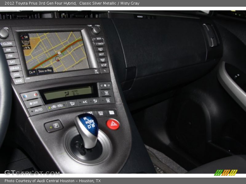 Classic Silver Metallic / Misty Gray 2012 Toyota Prius 3rd Gen Four Hybrid