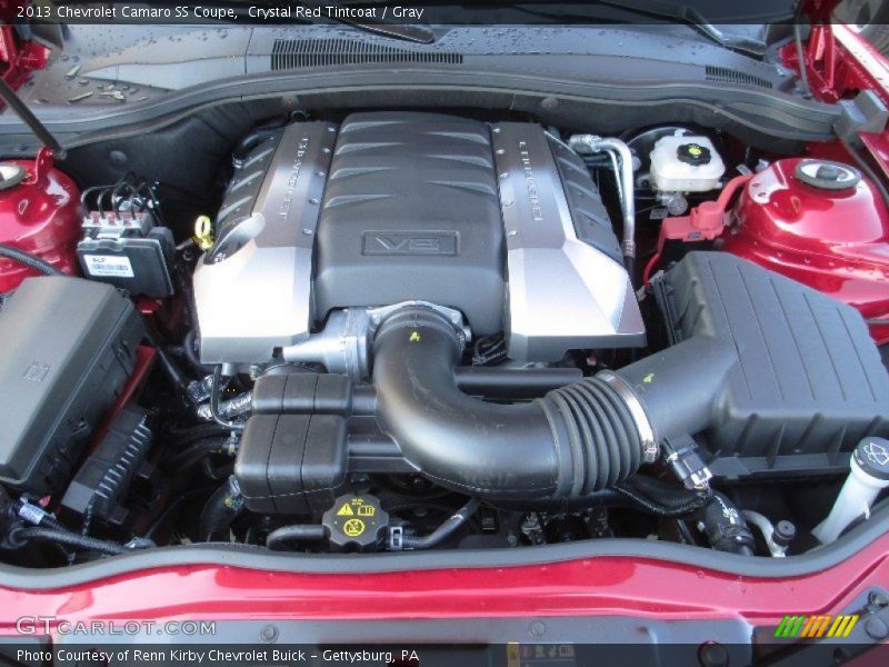 Crystal Red Tintcoat / Gray 2013 Chevrolet Camaro SS Coupe