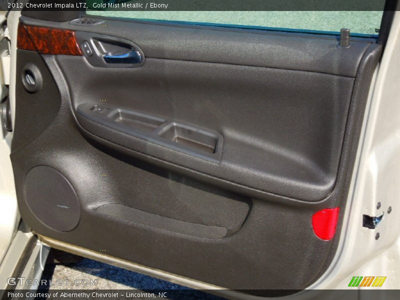 Gold Mist Metallic / Ebony 2012 Chevrolet Impala LTZ