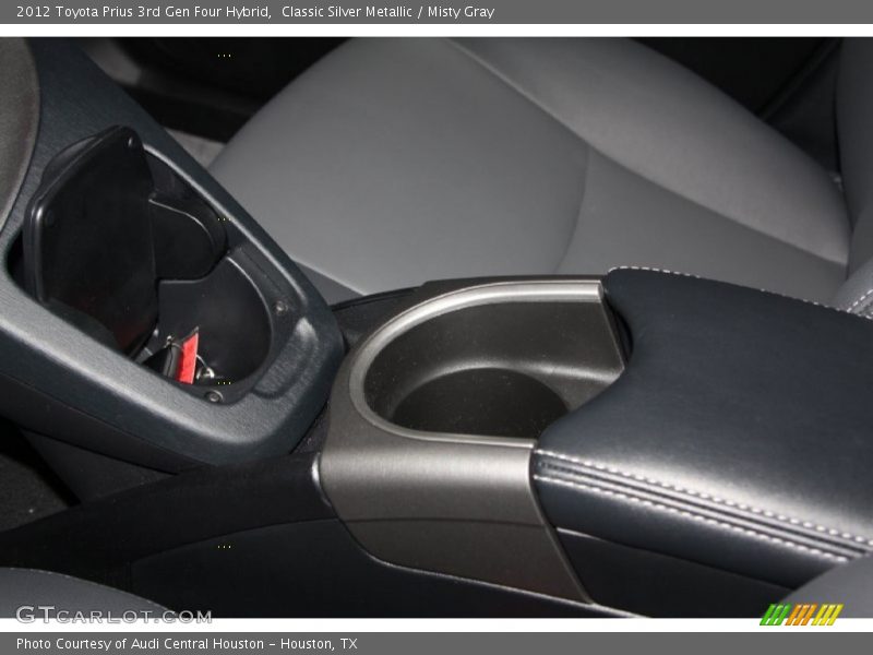 Classic Silver Metallic / Misty Gray 2012 Toyota Prius 3rd Gen Four Hybrid