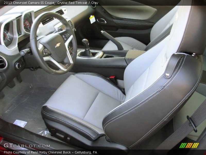 Crystal Red Tintcoat / Gray 2013 Chevrolet Camaro SS Coupe