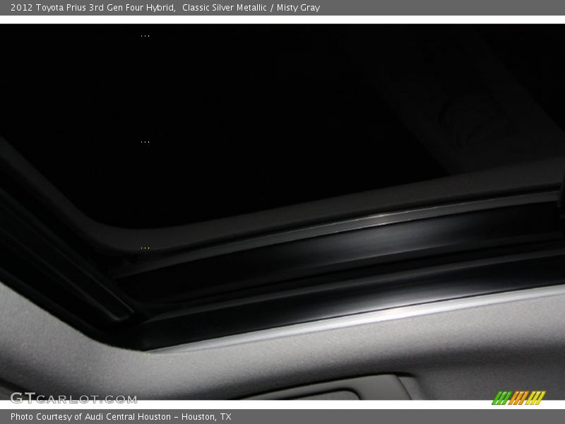 Classic Silver Metallic / Misty Gray 2012 Toyota Prius 3rd Gen Four Hybrid