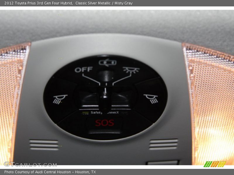 Classic Silver Metallic / Misty Gray 2012 Toyota Prius 3rd Gen Four Hybrid