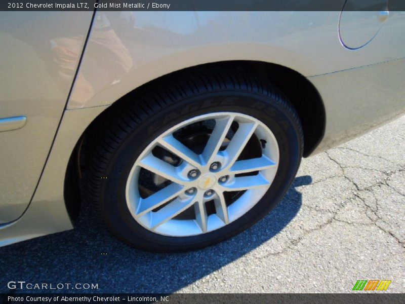 Gold Mist Metallic / Ebony 2012 Chevrolet Impala LTZ