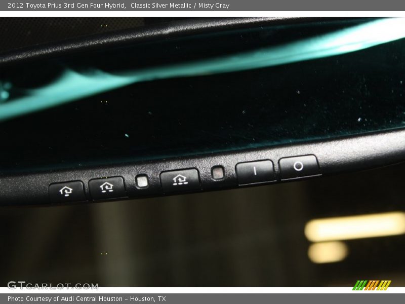 Classic Silver Metallic / Misty Gray 2012 Toyota Prius 3rd Gen Four Hybrid