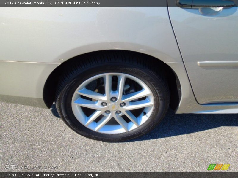 Gold Mist Metallic / Ebony 2012 Chevrolet Impala LTZ