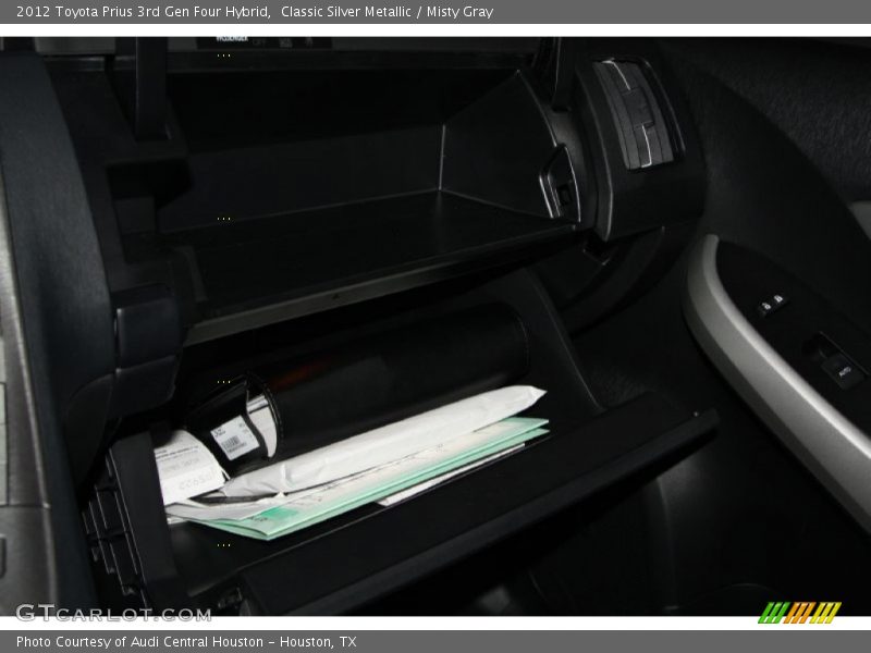 Classic Silver Metallic / Misty Gray 2012 Toyota Prius 3rd Gen Four Hybrid