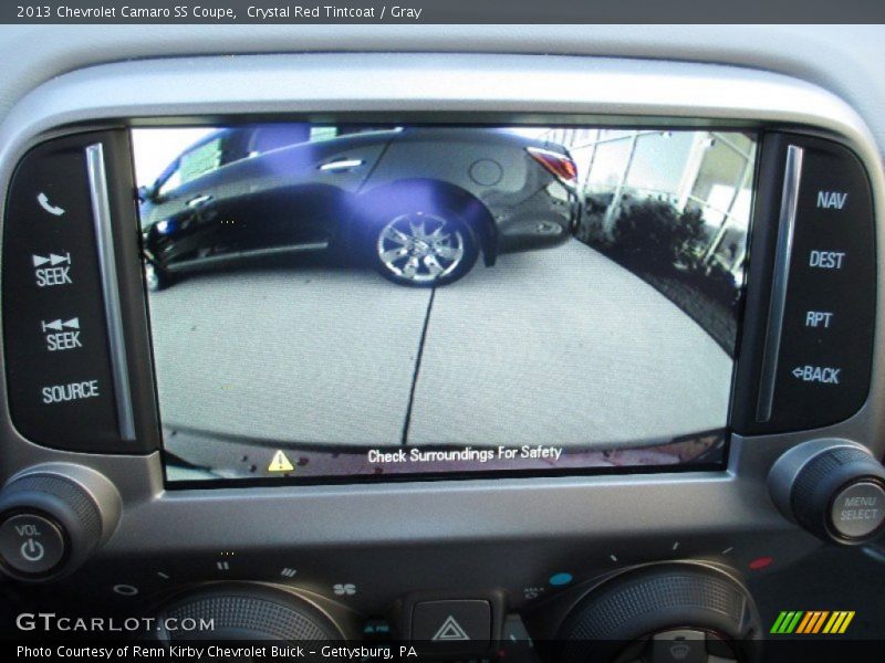 Crystal Red Tintcoat / Gray 2013 Chevrolet Camaro SS Coupe