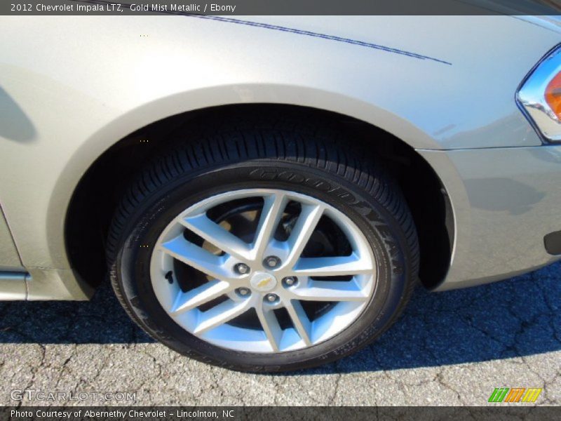 Gold Mist Metallic / Ebony 2012 Chevrolet Impala LTZ